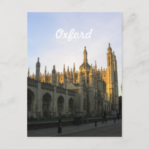 Carte Postale Oxford