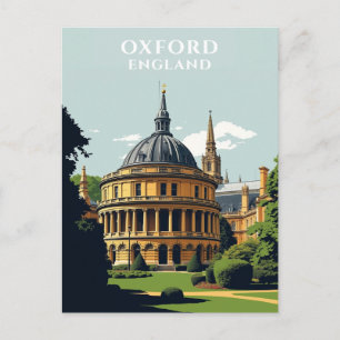 Carte Postale Oxford Angleterre Voyage Historique