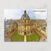 Carte Postale Oxford England Castle Panorama (Devant)