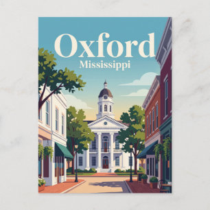 Carte Postale Oxford, Mississippi