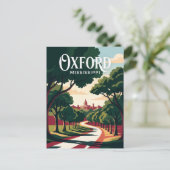 Carte Postale Oxford Mississippi (Debout devant)