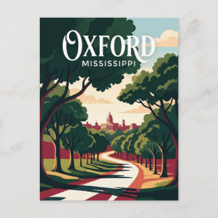 Carte Postale Oxford Mississippi