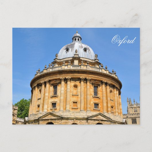 Carte Postale Oxford, Oxfordshire, Angleterre (Devant)