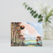 Carte Postale Oxford Pendant le quartier, tableau de Paul Nash (Debout devant)