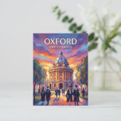 Carte Postale Oxford Royaume-Uni (Debout devant)