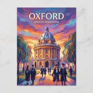 Carte Postale Oxford Royaume-Uni