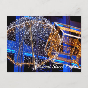Carte Postale Oxford Street Christmas Lights, Londres, Royaume-U