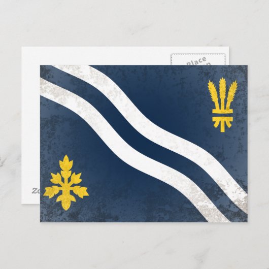 Carte Postale Oxfordshire (Devant / Derrière)