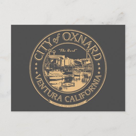 CARTE POSTALE OXNARD CALIFORNIA - PORT DES ÎLES DE CHANNEL (Devant)