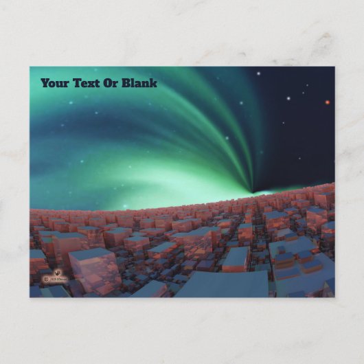 Carte Postale Oxygène ionisé (Devant)