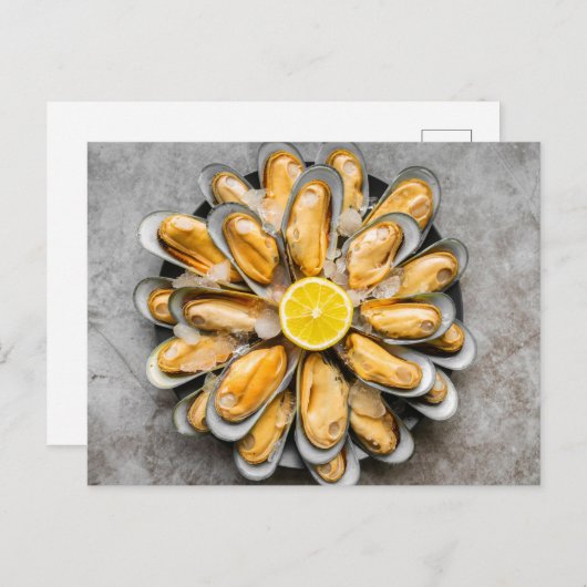 Carte Postale Oyster Platter (Devant / Derrière)