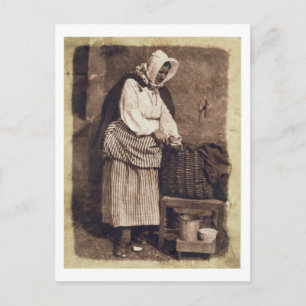 Carte Postale Oyster Woman, 1843-1847 (papier salé imprimé à par