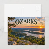 Carte Postale Ozarks Missouri (Devant / Derrière)