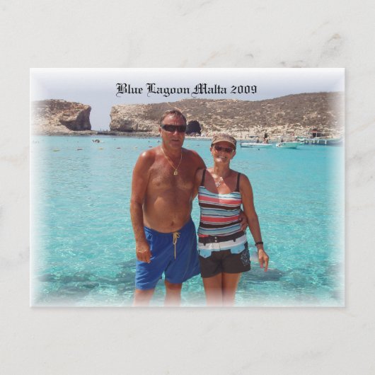 Carte Postale P1010243, Blue Lagoon Malta 2009 (Devant)