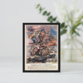 Carte Postale P1331 - L'affiche allemande (Debout devant)