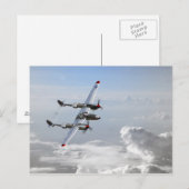 Carte Postale P38 Patrouille (Devant / Derrière)