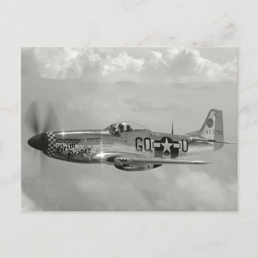 Carte Postale P51 Mustang 'Grande Faucheuse' (Devant)