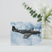 Carte Postale P-51 Mustang (Debout devant)