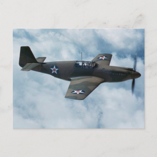 Carte Postale P-51 Mustang (Devant)