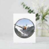 Carte Postale P-51 Mustang (Debout devant)