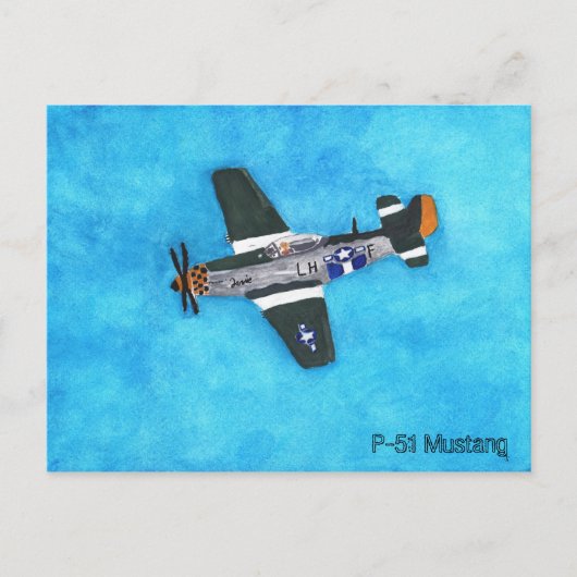 Carte Postale P-51 Mustang (Devant)