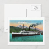 Carte Postale P. C. Co's Steamer "Ville de Seattle" (Devant / Derrière)