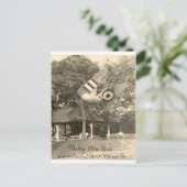 Carte Postale PA de Moosic de parc d'attractions de gorge de (Debout devant)