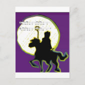 Carte Postale paard op de sinterklaas (Devant)