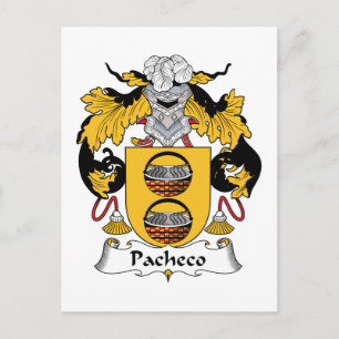 Carte Postale Pacheco Family Crest