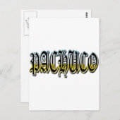 Carte Postale Pachuco (Devant / Derrière)