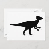 Carte Postale Pachycéphalosaure Dinosaure (Devant / Derrière)