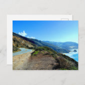 Carte Postale Pacific Coast Highway (Devant / Derrière)