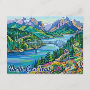 Carte Postale Pacific Crest Trail, Cascade Locks Oregon