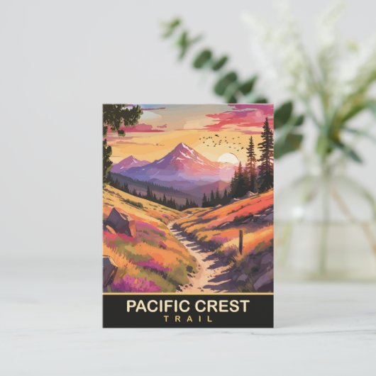 Carte Postale Pacific Crest Trail, Voyage (Debout devant)