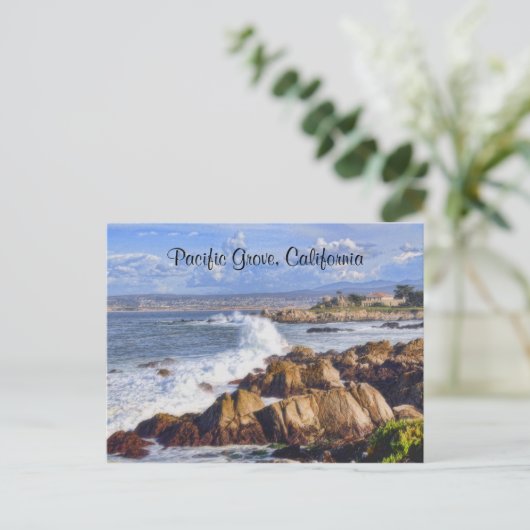 Carte postale Pacific Grove Coast (Debout devant)