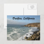 Carte Postale Pacifica, Californie (Devant / Derrière)
