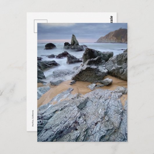 Carte Postale Pacifica, Californie (Devant / Derrière)