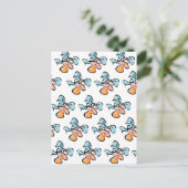 Carte Postale Pacifier bébé (Debout devant)