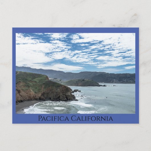 Carte Postale Pacifique Californie (Devant)