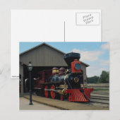 Carte Postale Pacifique Centre, 4-4-0 (Devant / Derrière)