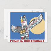 Carte Postale Pacifique Nord-Ouest (Devant / Derrière)