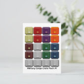 Carte Postale Pack de fret militaire #1 (Debout devant)