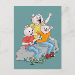 Carte Postale Pack de marionnettes