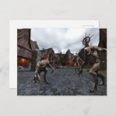 Carte Postale Pack Werewolf en ville (Devant / Derrière)