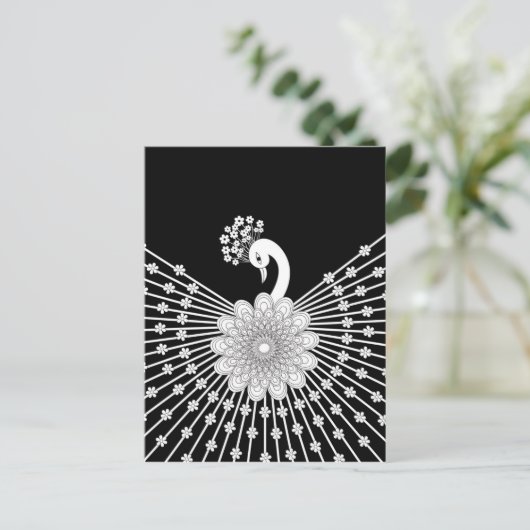 Carte Postale Pacock (Debout devant)