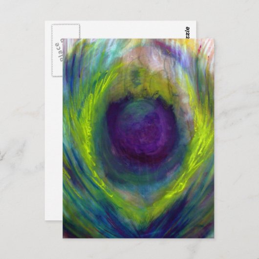 Carte Postale Pacock (Devant / Derrière)