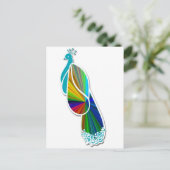 Carte Postale Pacock (Debout devant)