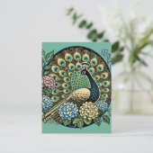 Carte Postale Pacock (Debout devant)