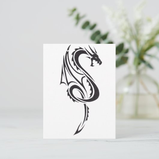 Carte Postale Pacte Du Dragon B1 (Debout devant)