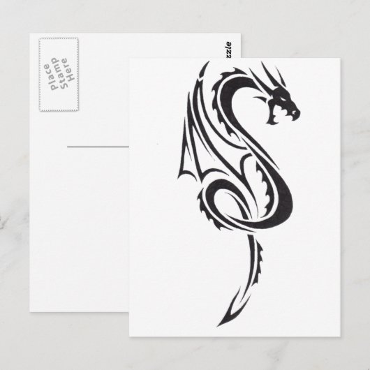 Carte Postale Pacte Du Dragon B1 (Devant / Derrière)